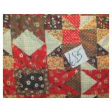 COUNTRY MACHINE SEWN QUILT