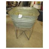 SINGLE TUB W/ STAND