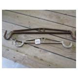 2- METAL CANT HOOKS