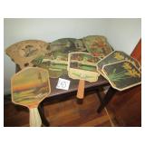 VINTAGE ADVERTISING FANS ; MORE