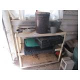 POLY SHELF ; FOLDING TOTE; WORK BUCKET