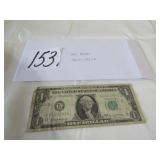 1963A $1 SILVER CERTIFICATE
