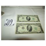 1950 ,1950B $10 NOTES