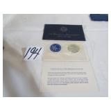 1972 EISENHOWER UNCIRCULATED SILVER DOLLAR