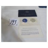 1972 EISENHOWER UNCIRCULATED SILVER DOLLAR