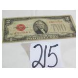 1928D $2 RED SEAL NOTE