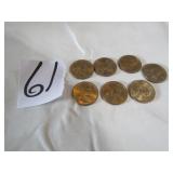 7- 2000 SACAGAWEA COINS