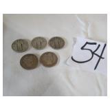 3- STANDING LIBERTY QUARTERS ; BARBER QUARTERS