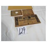 3 PIECES NOVELTY PAPER MONEY