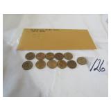 11- SACAQAWEA DOLLAR COINS