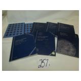 6- VINTAGE COIN FOLDERS
