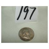1948 FRANKLIN SILVER HALF DOLLAR