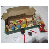 VINTAGE BUBBLE CHRISTMAS TREE LIGHTS W/