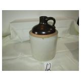 GAL. STONE JUG W/ BROWN TOP