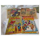 6- ROUGH COMIC BOOKS