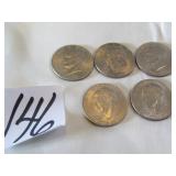 5- BICENTENIAL EISENHOWER DOLLARS