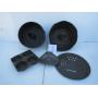 EARLY TINWARE " SWANS DOWN FLOUR ", JELLY MOLD,
