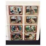 (16) 1955 Bowman Baseball Cards