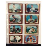 (16) 1955 Bowman Baseball Cards