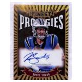 Topps Finest Prodigies Bryce Young Auto Card