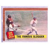 1962 Topps Babe Ruth Baseball Card #138