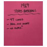 1969 Topps Baseball Card Collection
