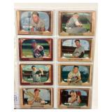 (16) 1955 Bowman Baseball Cards
