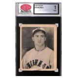 1939 Play Ball Billy Myers #38 Card, SCD 1