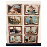 (16) 1955 Bowman Baseball Cards