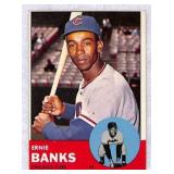 1963 Topps Ernie Banks Baseball Card #380