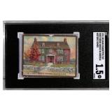 1911 Helmar Cigarettes Card ï¿½ Historic Homes T69