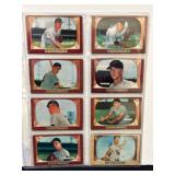 (16) 1955 Bowman Baseball Cards