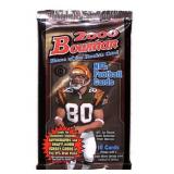 2000 Bowman NFL Football Card Pack