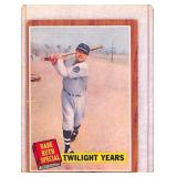 1962 Topps Babe Ruth Twilight Years Card #141