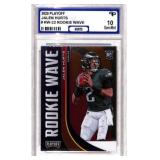2020 Panini Playoff Jalen Hurts Rookie Card