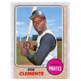 1968 Topps Baseball Card #150 Bob Clemente