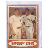 1962 Topps Managersï¿½ Dream Mantle/Mays