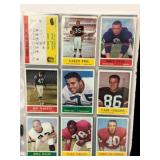 (54) 1964 Philadelphia Football Cards