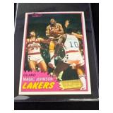 1981 Topps Magic Johnson Basketball Card