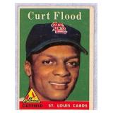 1958 Topps Curt Flood Baseball Card #464