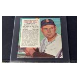 1955 George Kell Red Man Tobacco Card