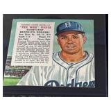 1954 Pee Wee Reese Red Man Tobacco Card