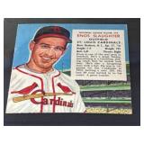 1954 Red Man Enos Slaughter Baseball Card
