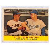 1958 Topps Rival Fence Busters #436 Card