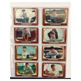 (16) 1955 Bowman Baseball Cards