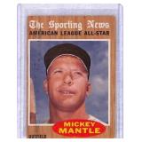 1962 Topps Mickey Mantle Allstar Card #471