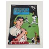 Baseball Legends Ted Williams Comic Book