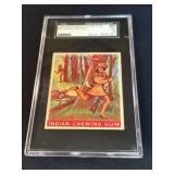 1933 Goudey Indian Gum #74 Lewis Wetzel Card