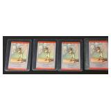 4 Vintage Babe Ruth Playing Cards