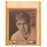 1940 Play Ball Frank Hayes Baseball Card